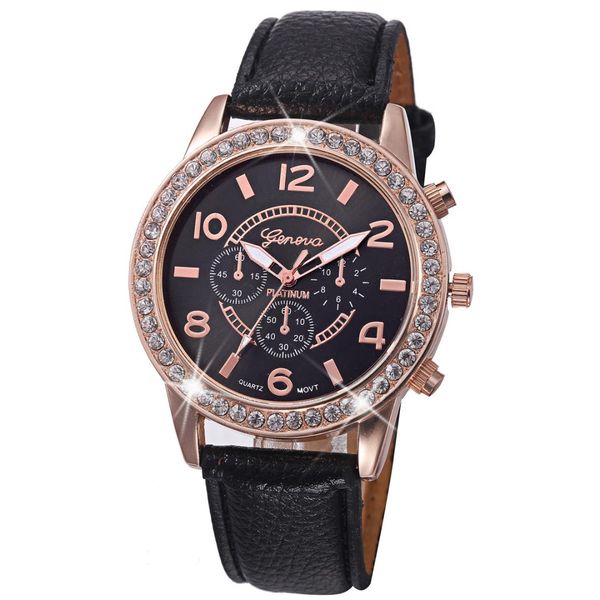 luxury watch women leather fashion women's watch geneva luxury diamond analog leather quartz wrist watches dameshorloge #03, Slivery;brown
luxury watch women leather fashion women's watch geneva luxury diamond analog leather quartz wrist watches dameshorloge #03, Slivery;brown