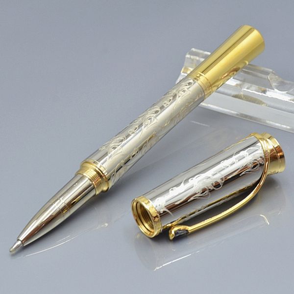 

monaco princess grace kelly carve patterns rollerball pen ballpoint pen stationery school office supplies with serial number