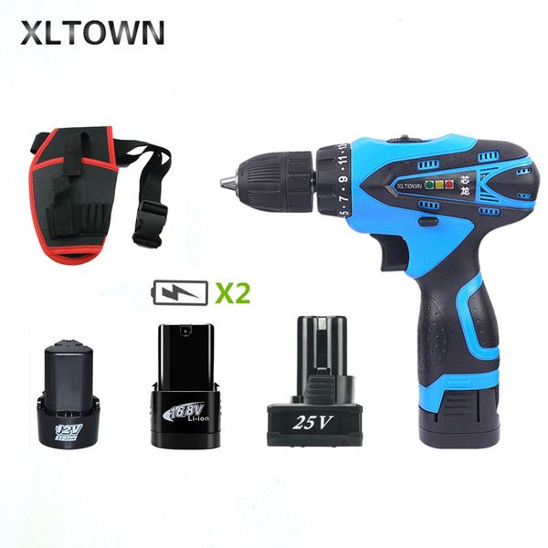 xltown 12 / 16,8 / 25v многофункциональный электрическая отвертка с 2 battry бытовая аккумуляторные дрели ручной электрической дрели электро
xltown 12 / 16,8 / 25v многофункциональный электрическая отвертка с 2 battry бытовая аккумуляторные дрели ручной электрической дрели электро