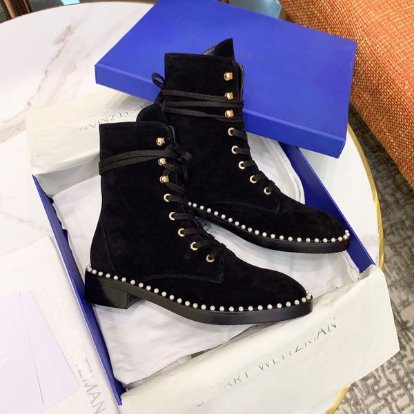 designer women's boots 2020 new fashion superstar boots leather soles comfortable breathable casual ladies martin boots with bo, Black
designer women's boots 2020 new fashion superstar boots leather soles comfortable breathable casual ladies martin boots with bo, Black