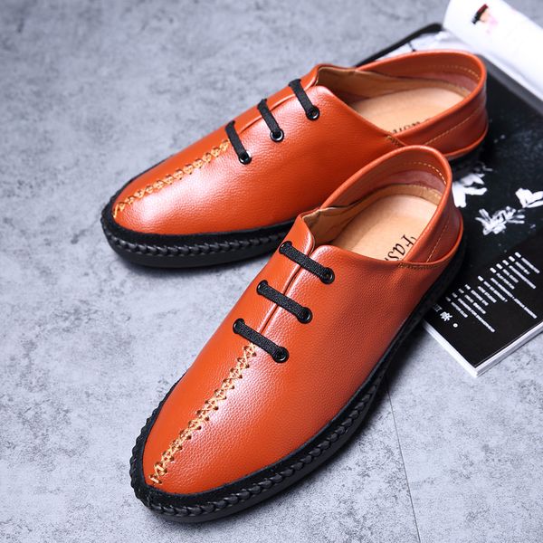 vogue light trend genuine leather shoes men loafers shoes man fashion sneakers non-slip soft bottom driving, Black
vogue light trend genuine leather shoes men loafers shoes man fashion sneakers non-slip soft bottom driving, Black