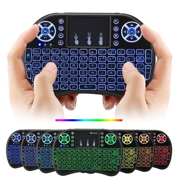 i8 mini 2.4g wireless keyboard touchpad color backlit air mouse for android tv box backlit keyboard with 7 colors led handheld
i8 mini 2.4g wireless keyboard touchpad color backlit air mouse for android tv box backlit keyboard with 7 colors led handheld