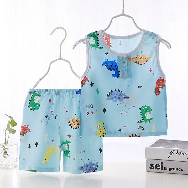 2020 children's vest shorts men's and pants suit vest pants set women's baby cotton sleeveless two-piece suit 0-8 years old, Blue
2020 children's vest shorts men's and pants suit vest pants set women's baby cotton sleeveless two-piece suit 0-8 years old, Blue