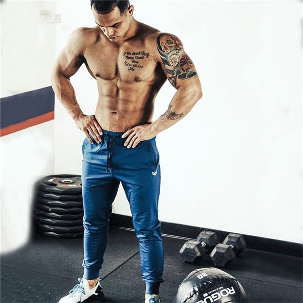 brand joggers men sport pants running sweatpants mens fitness leggings men slim fit gym clothing male training track pants suit, Black;blue
brand joggers men sport pants running sweatpants mens fitness leggings men slim fit gym clothing male training track pants suit, Black;blue