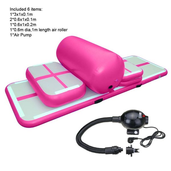 a set (6 pieces) inflatable air track gymnastic air mat cheerleading tumbling mat gym mat for children
a set (6 pieces) inflatable air track gymnastic air mat cheerleading tumbling mat gym mat for children