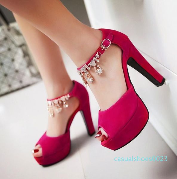 designer-e rhinestone chain thick heel platform sandals women designer sandals come with box c23, Black
designer-e rhinestone chain thick heel platform sandals women designer sandals come with box c23, Black
