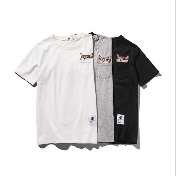 Mens Summer New Tshirt Embroidered Tee Neutral Solid Color Loose Short Sleeve Round Neck Asian Size M-2XL
Mens Summer New Tshirt Embroidered Tee Neutral Solid Color Loose Short Sleeve Round Neck Asian Size M-2XL