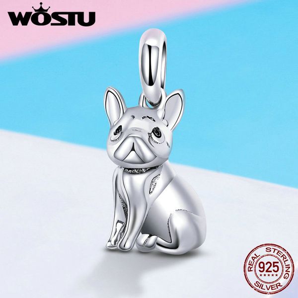wostu fashion 925 sterling silver french bulldog pet pendant charm fit beads bracelet necklace diy jewelry gift fic714, Bronze;silver
wostu fashion 925 sterling silver french bulldog pet pendant charm fit beads bracelet necklace diy jewelry gift fic714, Bronze;silver