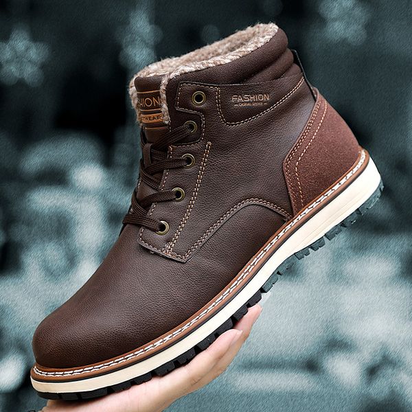 men ankle boots non-slip snow boots men ankle fashion fur winter plush keep warm man sneakers outdoor shoes a4, Black
men ankle boots non-slip snow boots men ankle fashion fur winter plush keep warm man sneakers outdoor shoes a4, Black