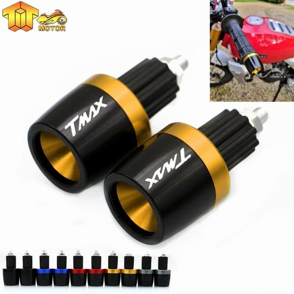 

7/8" 22mm motorcycle handlebar grips end handle bar cap end plug for tmax t-max 500 530 sx/dx tmax500 tmax530 xp500 xp530