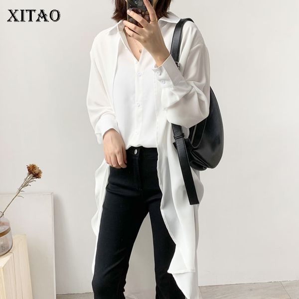 xitao chiffon irregular blouse false two piece 2020 spring elegant goddess fan full sleeve minority casual shirt 3328, White
xitao chiffon irregular blouse false two piece 2020 spring elegant goddess fan full sleeve minority casual shirt 3328, White