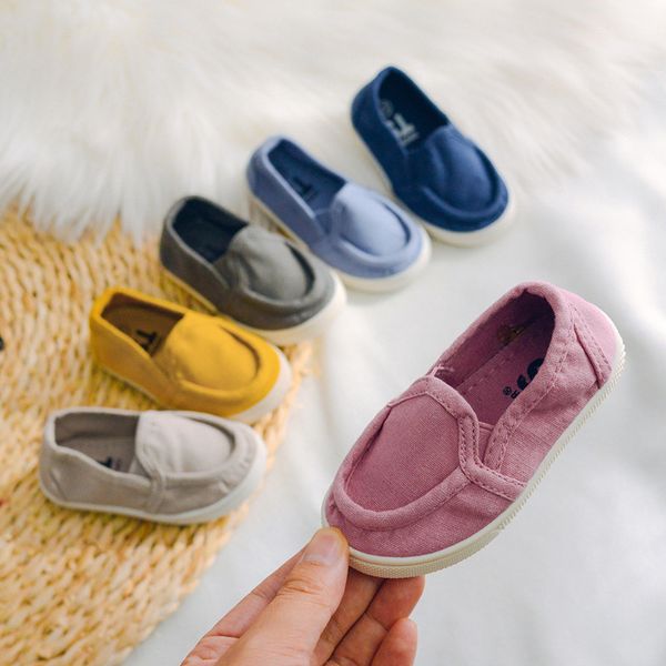 2020 spring new children's canvas shoes south korea soft sole children's loafer shoes tar cloth, Black
2020 spring new children's canvas shoes south korea soft sole children's loafer shoes tar cloth, Black