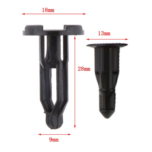 50pcs car nylon clips plastic push type front bumper cover retainer fastener clasp clamp clips for lexus toyota
50pcs car nylon clips plastic push type front bumper cover retainer fastener clasp clamp clips for lexus toyota