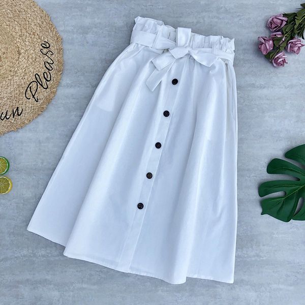 women skirts fashion 2020 high waist skirt women spring summer midi skirts womens elastic waist a line ladies with belt, Black
women skirts fashion 2020 high waist skirt women spring summer midi skirts womens elastic waist a line ladies with belt, Black