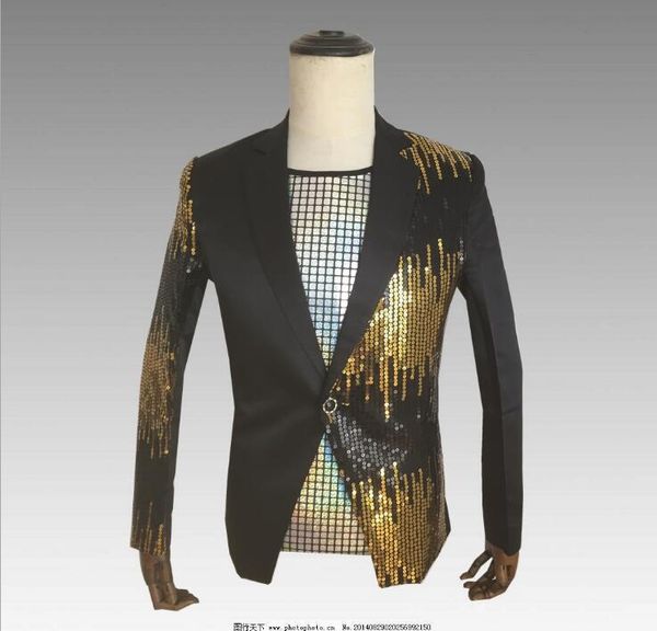 men's sequin suits singers stage costumes 2019 new siyi p studio p pgraphy costumes, White;black
men's sequin suits singers stage costumes 2019 new siyi p studio p pgraphy costumes, White;black