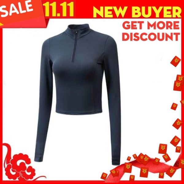 autumn short bare midriff sports women's stretch wicking tights running fitness long-sleeve slimming yoga clothes, Black;red
autumn short bare midriff sports women's stretch wicking tights running fitness long-sleeve slimming yoga clothes, Black;red