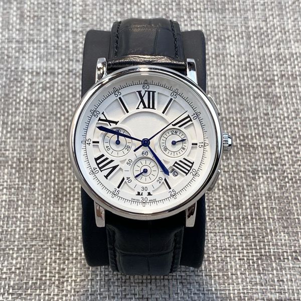 all dials working satch men watch luxury watches with calendar leather strap quartz wristwatch for men highly recommend, Slivery;brown
all dials working satch men watch luxury watches with calendar leather strap quartz wristwatch for men highly recommend, Slivery;brown