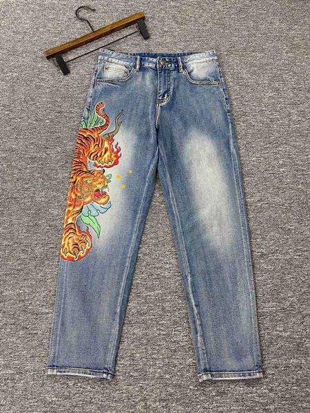 a600181 fashion men's jeans 2020 runway european design party style men's clothing, Blue
a600181 fashion men's jeans 2020 runway european design party style men's clothing, Blue