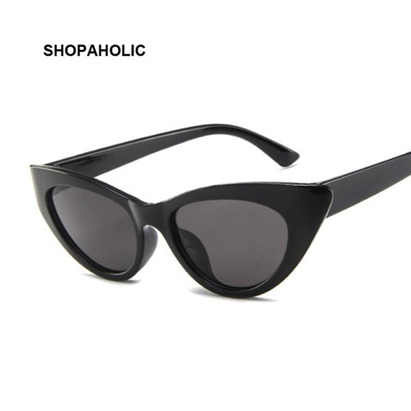 women cat eye sunglasses vintage black color brand designer fashion cateye sun glasses female summer eyewear, White;black
women cat eye sunglasses vintage black color brand designer fashion cateye sun glasses female summer eyewear, White;black
