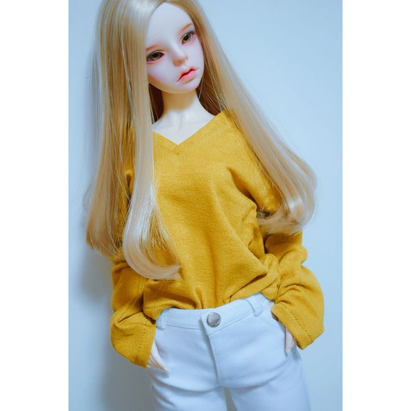 bjd кукла желтый свитер наряды одежда топ для 1/4 17 "1/3 24" высокий bjd msd sd sd17 dk dz aod dd doll wear t200428
bjd кукла желтый свитер наряды одежда топ для 1/4 17 "1/3 24" высокий bjd msd sd sd17 dk dz aod dd doll wear t200428