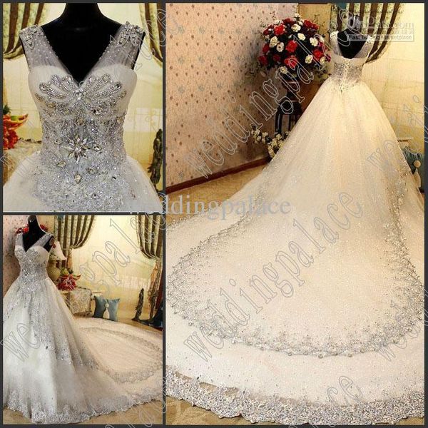 новые роскошные роскошные аппликации свадебные платья a-line кристалл собор поезд кружева из бисера свадебные платья свадебное платье, White 
новые роскошные роскошные аппликации свадебные платья a-line кристалл собор поезд кружева из бисера свадебные платья свадебное платье, White