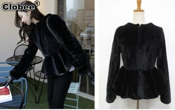 2019 spring furry luxury winter overcoats women's faux fur coats furry swing flounced black leather jacket grass l656
2019 spring furry luxury winter overcoats women's faux fur coats furry swing flounced black leather jacket grass l656
