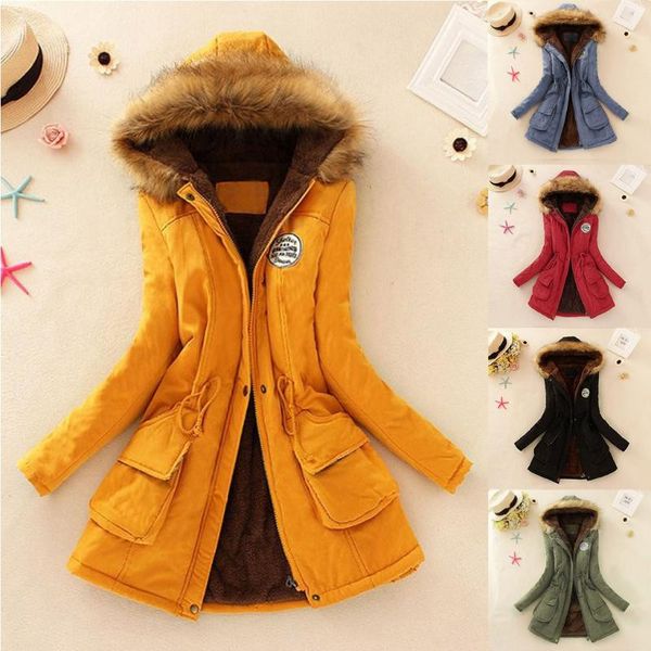 winter women warm overcoat plus size luxury long coat faux fur collar hooded jacket slim winter female outwear plush coats hoody, Black
winter women warm overcoat plus size luxury long coat faux fur collar hooded jacket slim winter female outwear plush coats hoody, Black