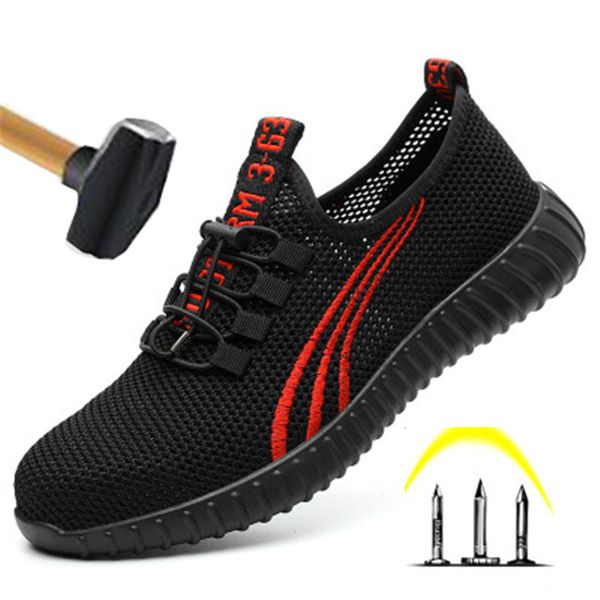 safety shoes men's steel toe lightweight anti-smashing indestructible breathable sneakers men outdoor toe footwear work safety46, Black
safety shoes men's steel toe lightweight anti-smashing indestructible breathable sneakers men outdoor toe footwear work safety46, Black
