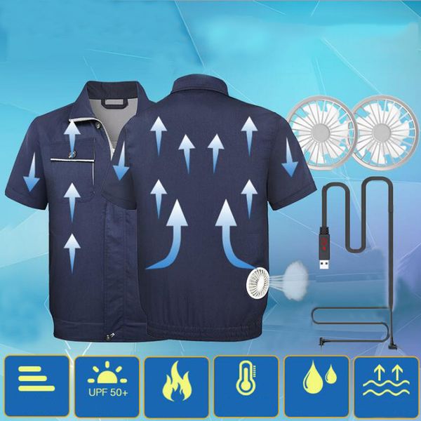 men coat summer air conditioning heatstroke countermeasures outdoor working clothes manteau hommes dropshipping, Black;brown
men coat summer air conditioning heatstroke countermeasures outdoor working clothes manteau hommes dropshipping, Black;brown