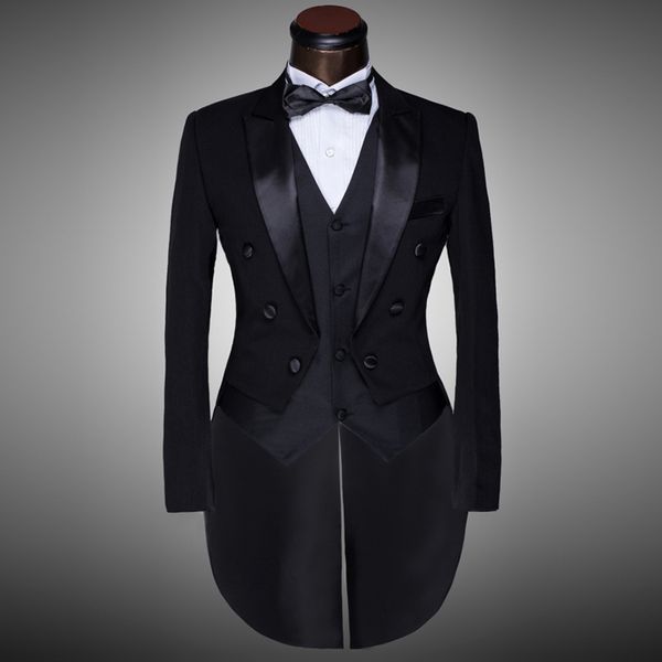 male black magician tuxedo suits formal stage wear dress costumes men's clothing set costume performance show prom blazer & suit, White;black
male black magician tuxedo suits formal stage wear dress costumes men's clothing set costume performance show prom blazer & suit, White;black