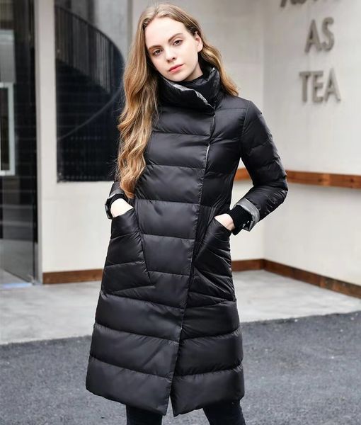winter coat women 2019 new casual duck down jacket double sided women oversize long coats parkas female large sizes, Black
winter coat women 2019 new casual duck down jacket double sided women oversize long coats parkas female large sizes, Black