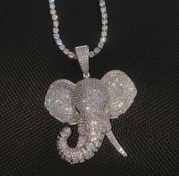 hip-hop zircon solid elephant pendant for men women mens bling diamond pendants gold silver chain necklaces
hip-hop zircon solid elephant pendant for men women mens bling diamond pendants gold silver chain necklaces