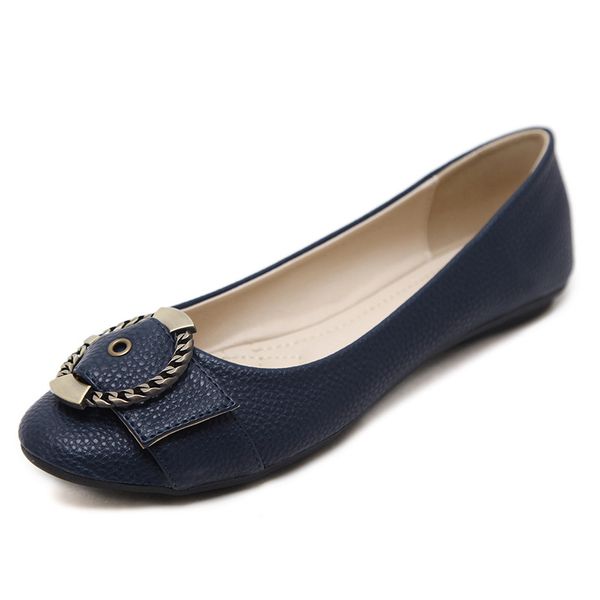 new 2020 european and american single shoes metal buckle round head comfortable foreign trade large size flat shoes wholesale a generation o, Black
new 2020 european and american single shoes metal buckle round head comfortable foreign trade large size flat shoes wholesale a generation o, Black