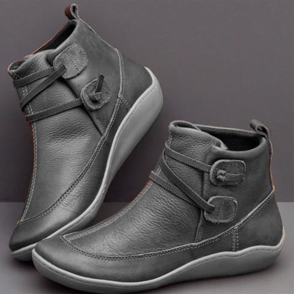 jaycosin women's ankle boots for women pu leather boot female waterproof flats shoes spring autumn round toe boots, Black
jaycosin women's ankle boots for women pu leather boot female waterproof flats shoes spring autumn round toe boots, Black