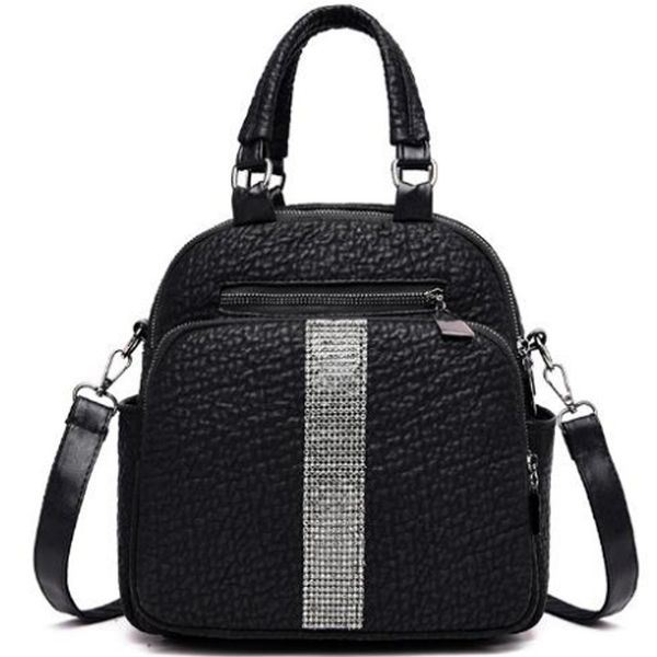 new multi-functional fashion handbags trend embossed women's shoulder bag versatile handbag