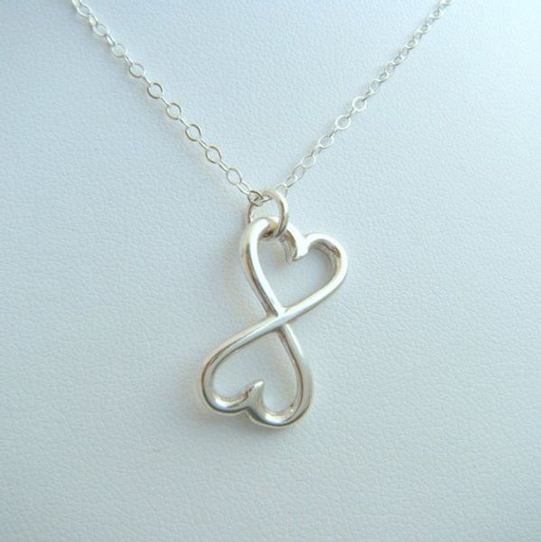 10pcs outline open two love heart infinite infinity necklace geometric wire wrapped vertical 2 double hearts necklaces for women, Silver
10pcs outline open two love heart infinite infinity necklace geometric wire wrapped vertical 2 double hearts necklaces for women, Silver