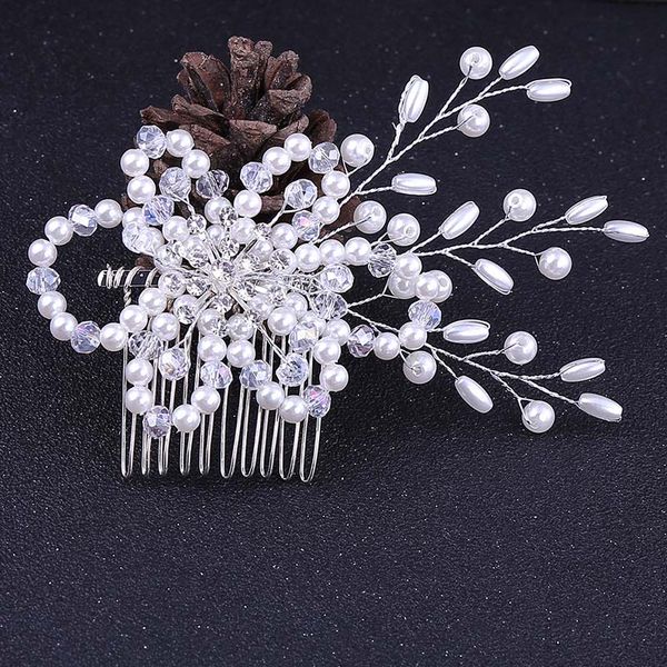 silver crystal handmade hair comb flower pearl bride headband with comb headpiece wedding accessories bridal hair jewelry, Golden;white
silver crystal handmade hair comb flower pearl bride headband with comb headpiece wedding accessories bridal hair jewelry, Golden;white