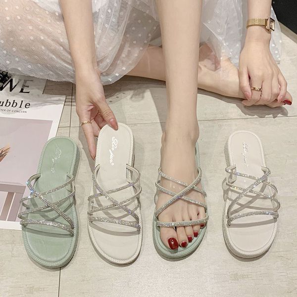 glitter slides shoes woman 2020 woman's slippers low fashion jelly new soft flat rubber summer luxury crystal pu scandals basic, Black
glitter slides shoes woman 2020 woman's slippers low fashion jelly new soft flat rubber summer luxury crystal pu scandals basic, Black