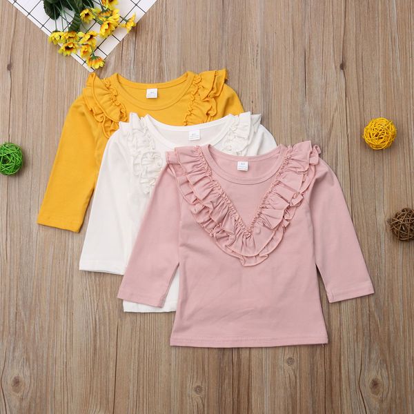 new arrivel ruffles baby girls cotton long sleeve t-shirt 0-5 year autumn children clothing blouse, Blue
new arrivel ruffles baby girls cotton long sleeve t-shirt 0-5 year autumn children clothing blouse, Blue