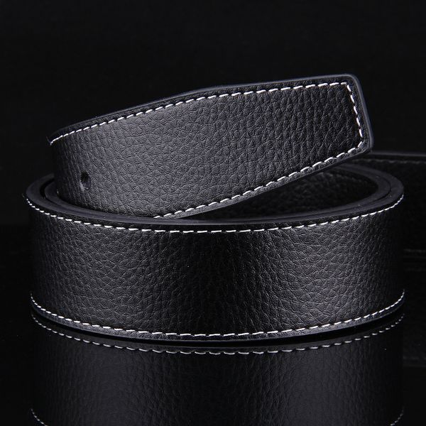 width 3.8cm no buckle belt belt men male genuine real leather strap for jeans smooth erkek kemer, Black;brown
width 3.8cm no buckle belt belt men male genuine real leather strap for jeans smooth erkek kemer, Black;brown