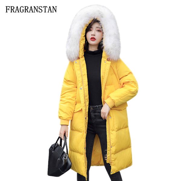 women winter jacket new parka real natural fur hooded down jackets female fashion long thick warm plus size loose overcoat jq546, Black
women winter jacket new parka real natural fur hooded down jackets female fashion long thick warm plus size loose overcoat jq546, Black