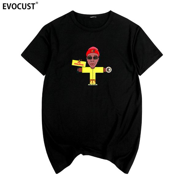 golf wang no violence tyler the creator уличная хип-хоп футболка хлопок мужчины футболка новая футболка женская, White;black
golf wang no violence tyler the creator уличная хип-хоп футболка хлопок мужчины футболка новая футболка женская, White;black