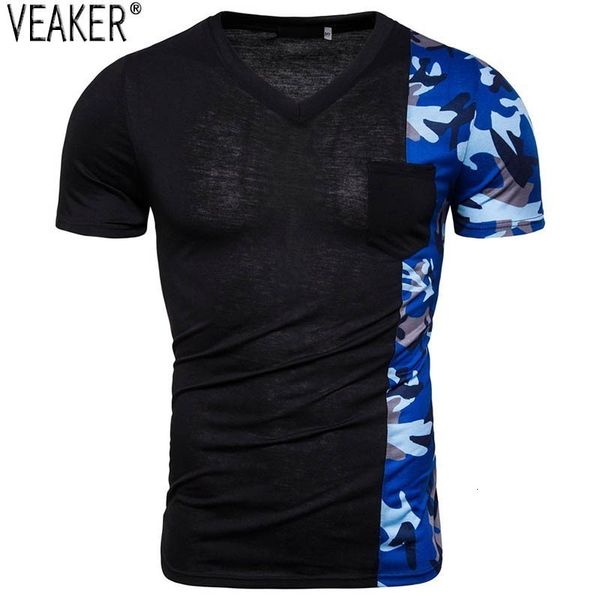 2019 new men summer camouflage patchwork t shirts male black white v -neck short mouw t -shirt men fitness -shirt s -2xl, White;black
2019 new men summer camouflage patchwork t shirts male black white v -neck short mouw t -shirt men fitness -shirt s -2xl, White;black