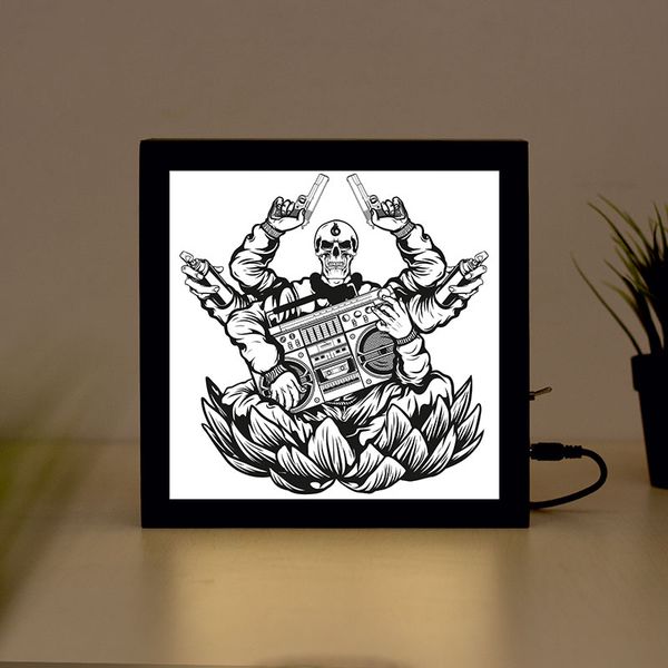 hip hop skull handcrafted wooden light box sign for home, restaurant, coffee shop business signage
hip hop skull handcrafted wooden light box sign for home, restaurant, coffee shop business signage