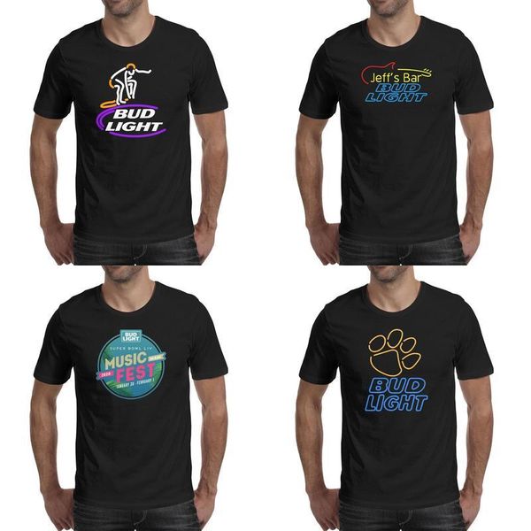 mens bud light surfer neon beer sign giant fashion t shirt design cool cotton shirts printed short sleeve tees custom jeffs bar logo of, White;black
mens bud light surfer neon beer sign giant fashion t shirt design cool cotton shirts printed short sleeve tees custom jeffs bar logo of, White;black
