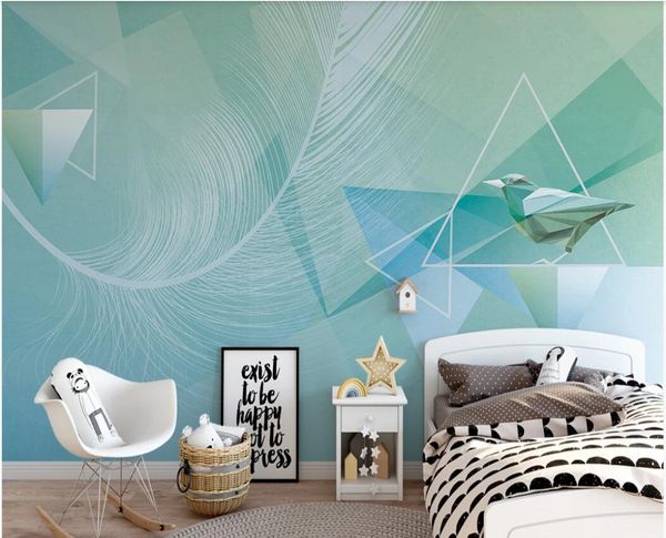 3d wallpaper custom p mural simple blue triangle geometry feather birds children room background wall wallpaper for walls 3 d
3d wallpaper custom p mural simple blue triangle geometry feather birds children room background wall wallpaper for walls 3 d