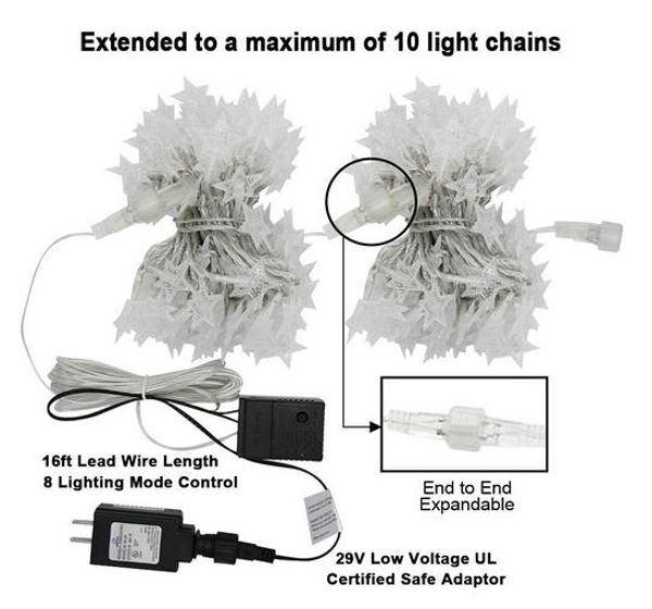 twinkle star 100 led 49 ft string white lights plug in fairy string lights waterproof extendable for indoor wedding party christmas tree
twinkle star 100 led 49 ft string white lights plug in fairy string lights waterproof extendable for indoor wedding party christmas tree