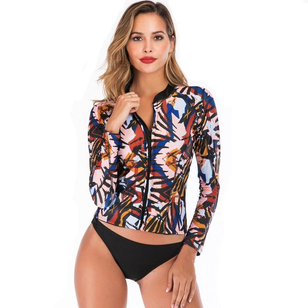 summer rash guards two pieces bathing suit colorful print women split swimsuit swimwear beachwear tankini surfing suit
summer rash guards two pieces bathing suit colorful print women split swimsuit swimwear beachwear tankini surfing suit