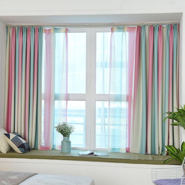 shading bedroom colorful rainbow drapes blackout living room home decor striped window curtain tulle modern nordic style elegant
shading bedroom colorful rainbow drapes blackout living room home decor striped window curtain tulle modern nordic style elegant