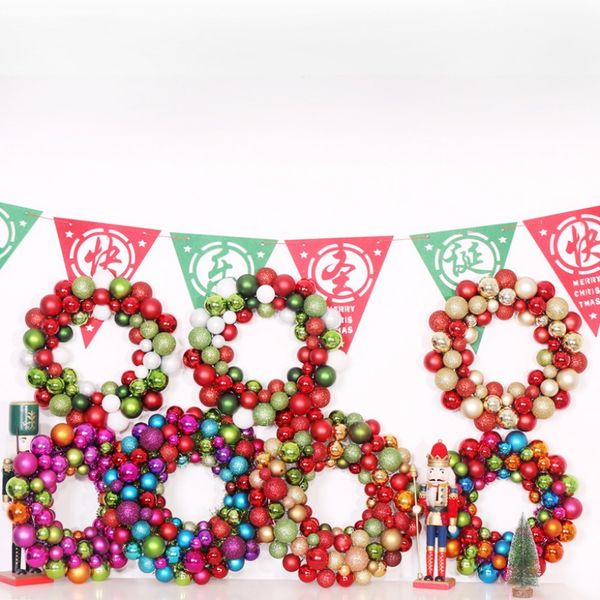 front door hanging garland sparkling christmas ball decorative wreath christmas decorations for home ornaments random type new
front door hanging garland sparkling christmas ball decorative wreath christmas decorations for home ornaments random type new
